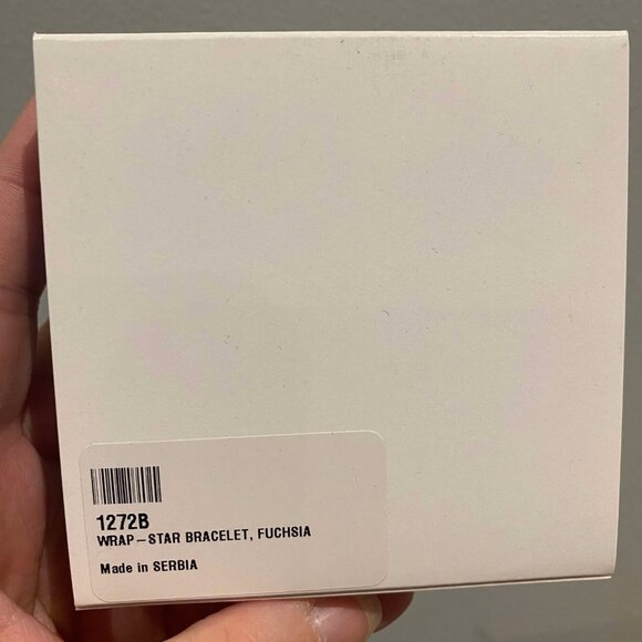 Touchstone Crystal Wrap Star Bracelet in Fuchsia - Picture 3 of 3